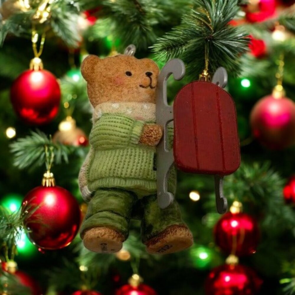 Hallmark Dexter Next Snow Cub Club Christmas Ornament from 2002